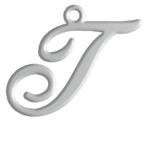 T Initial Pendant
