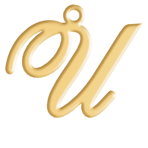 U Initial Pendant