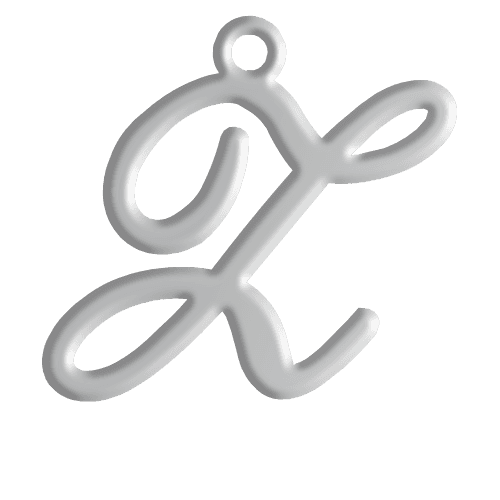 Z Initial Pendant