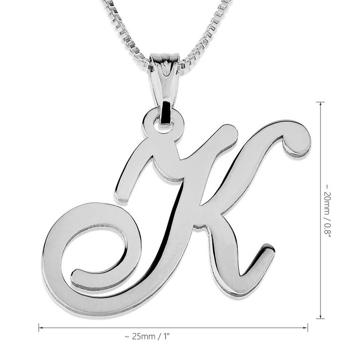 Initial Pendant Necklace information