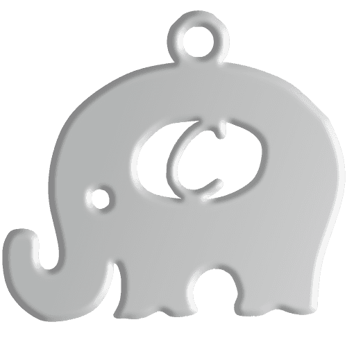 C Initial Pendant