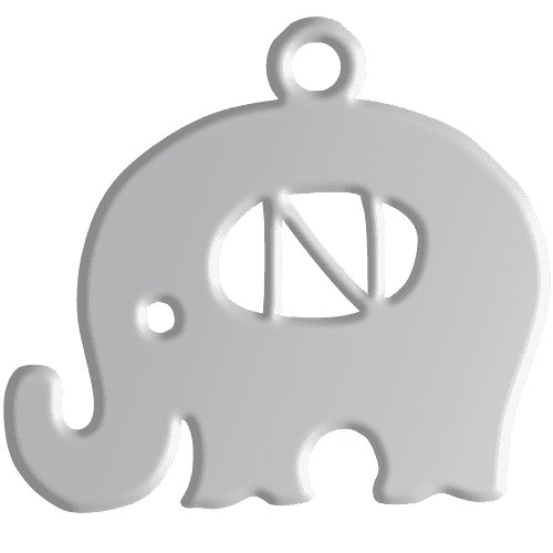 N Initial Pendant