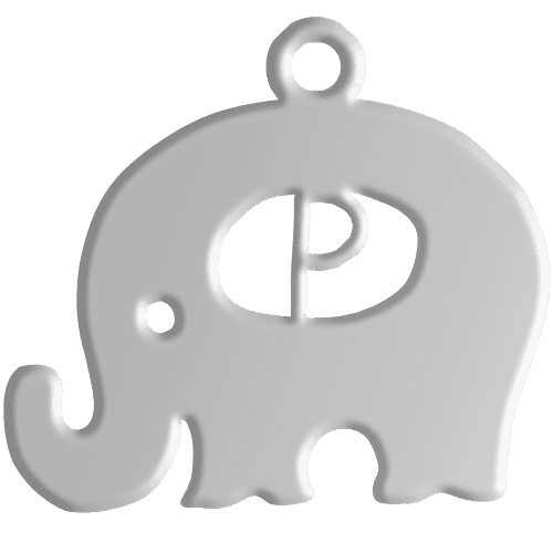 P Initial Pendant