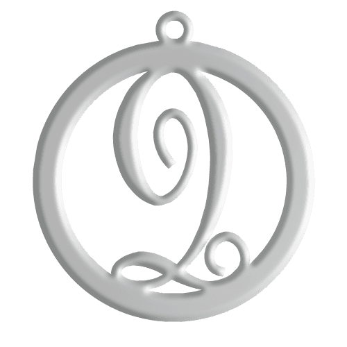 Q Initial Pendant