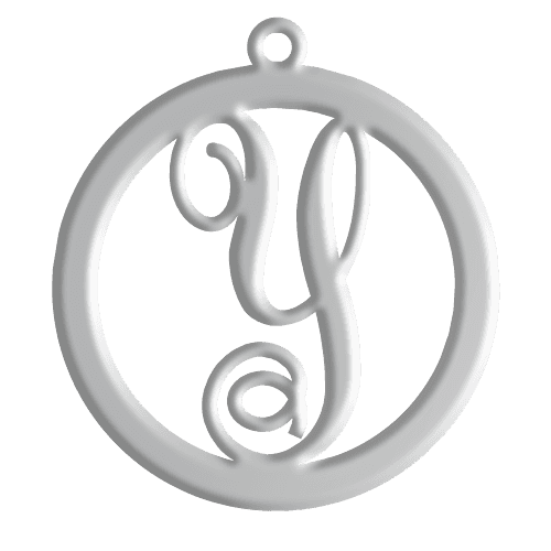 Y Initial Pendant