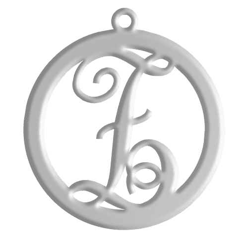 Z Initial Pendant