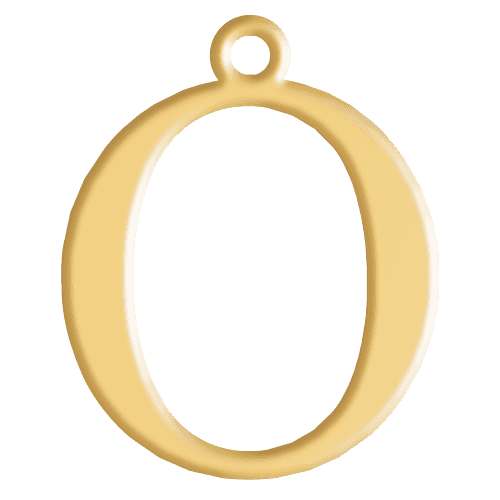 O Initial Pendant