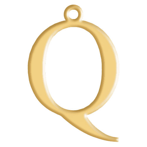 Q Initial Pendant