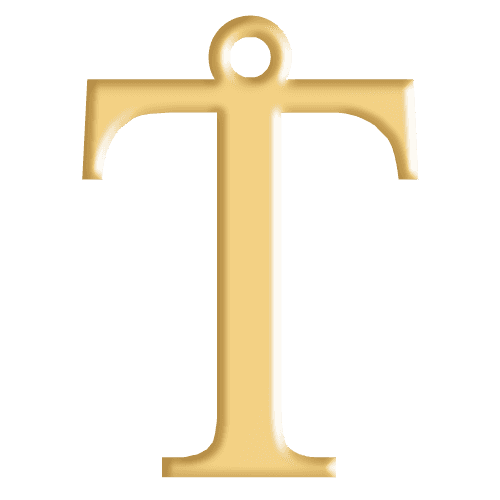 T Initial Pendant