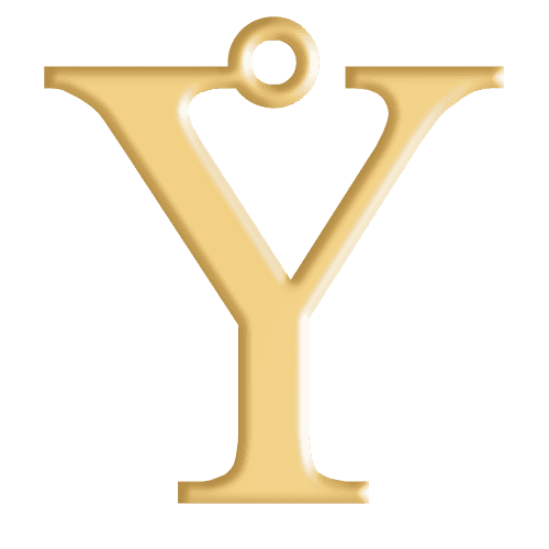 Y Initial Pendant