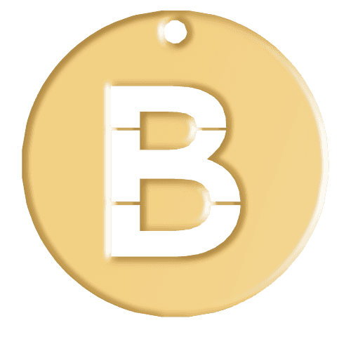 B Initial Pendant