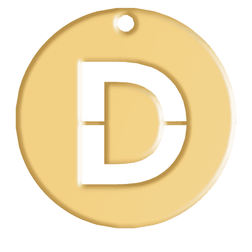 D Initial Pendant