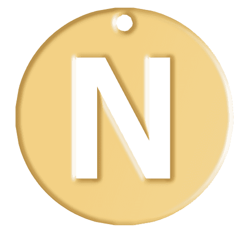 N Initial Pendant