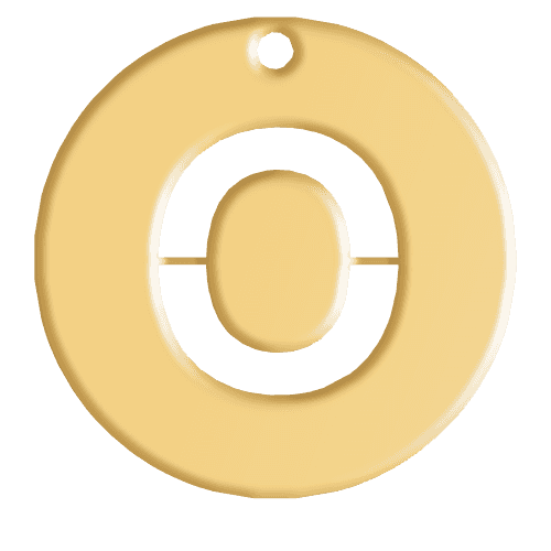 O Initial Pendant
