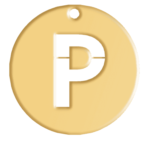 P Initial Pendant