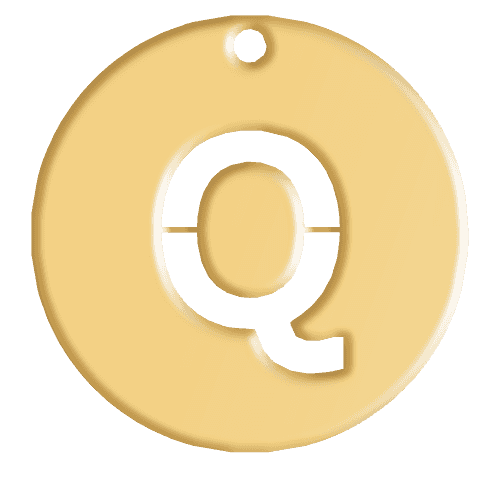 Q Initial Pendant
