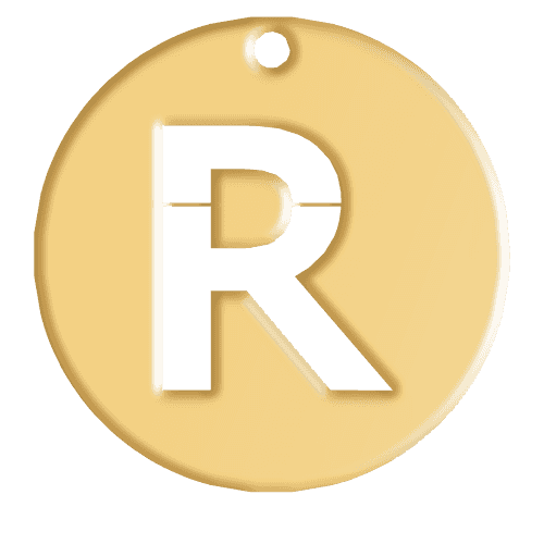 R Initial Pendant