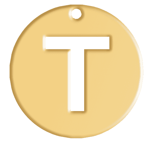 T Initial Pendant