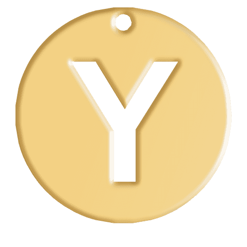 Y Initial Pendant