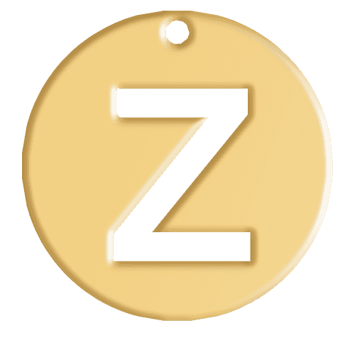 Z Initial Pendant