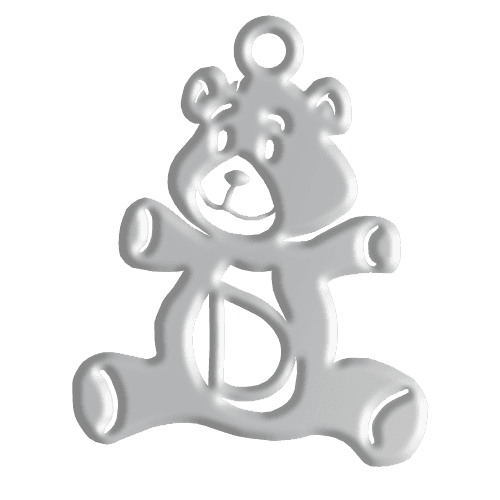 D Initial Pendant
