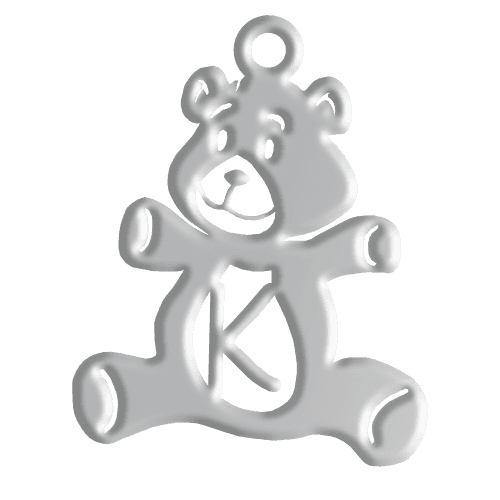 K Initial Pendant