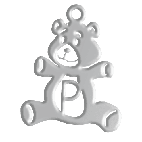 P Initial Pendant