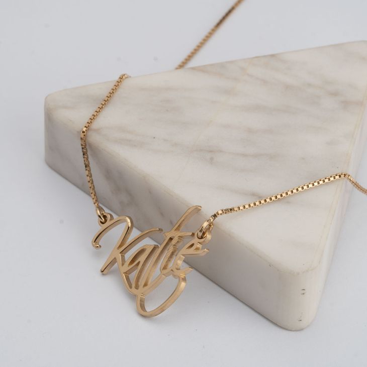 Script Name Necklace - Picture 4