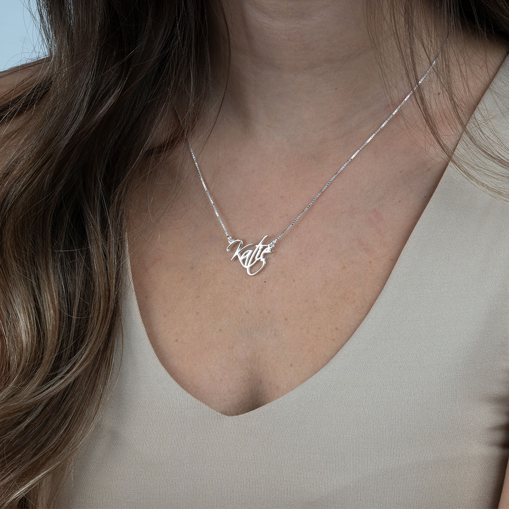 Script Name Necklace