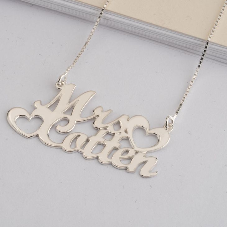 Two Name Necklace information