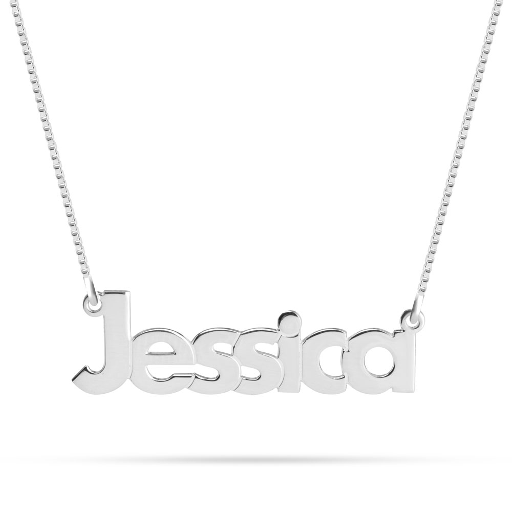 Custom Bold Name Necklace