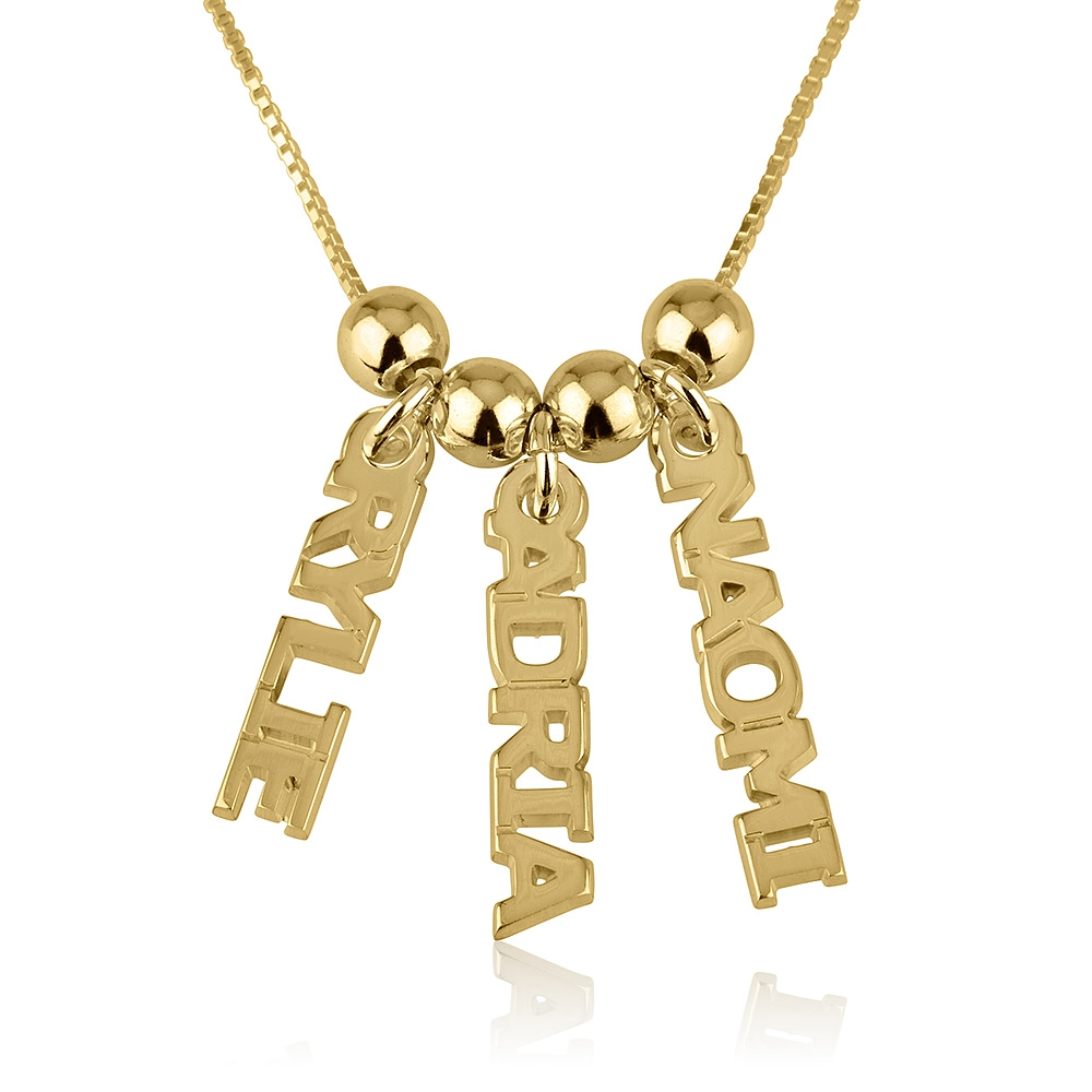 Dangling Name Necklace 