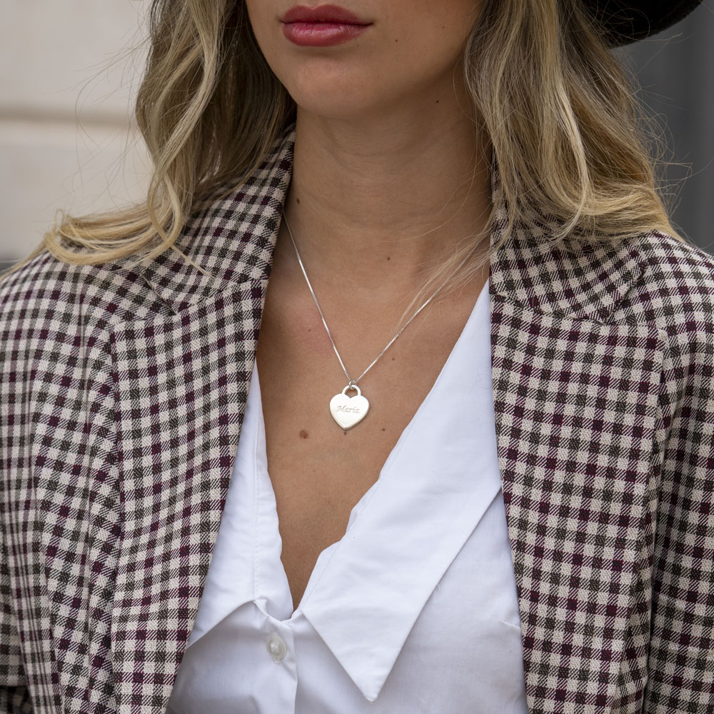 Heart Pendant with Name
