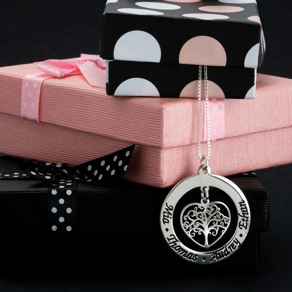 Personalised Family Tree Necklace