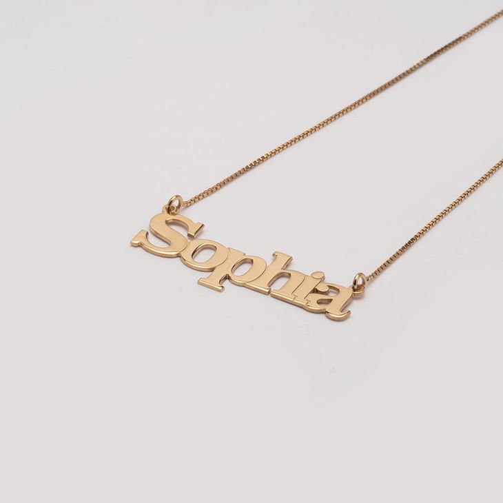 Unique Name Necklace - Picture 2