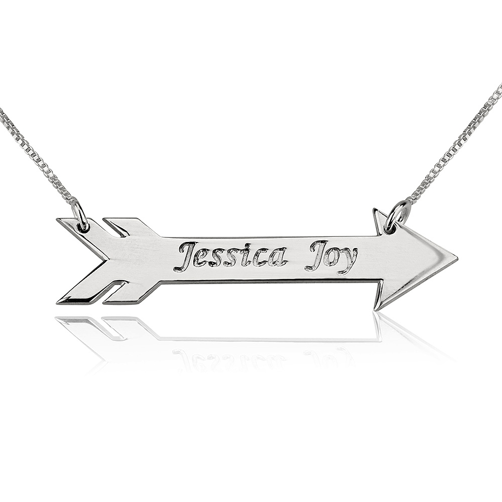 Feather Arrow Necklace