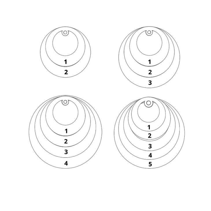 Mothers Circle Necklace information