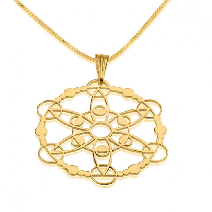 Crop Circle Necklace - Picture 7
