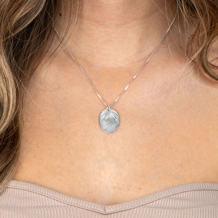 Fingerprint Necklace information