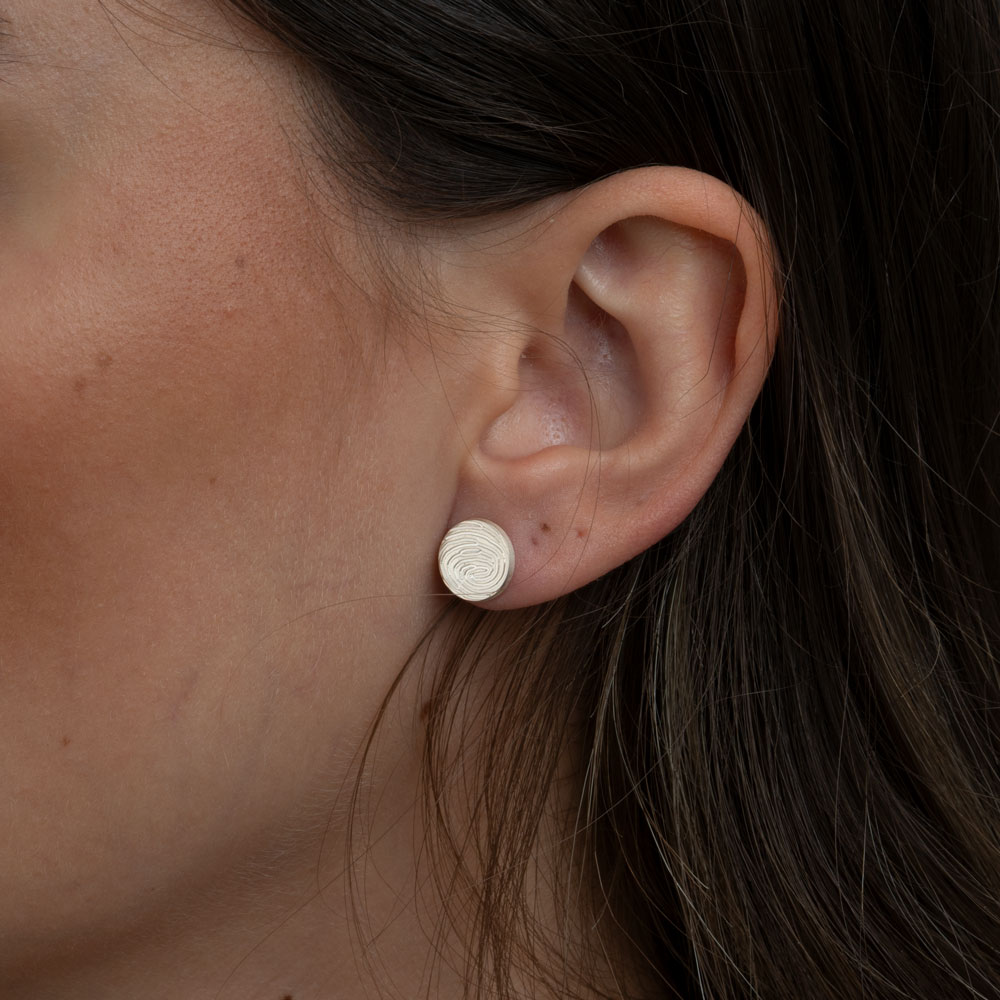 Fingerprint Earrings