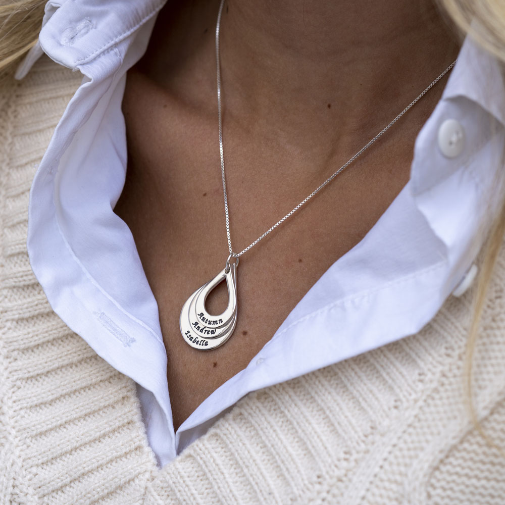 Teardrop Mother Necklace