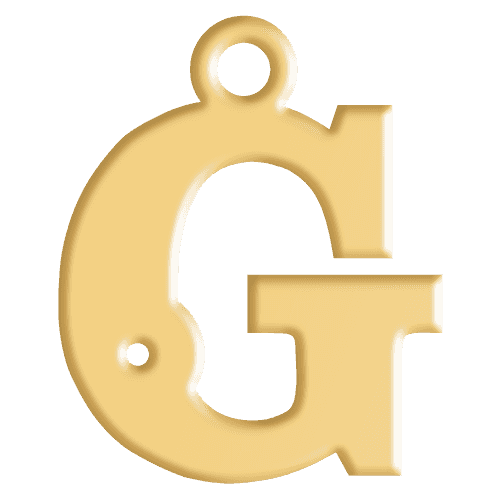 G Initial Pendant