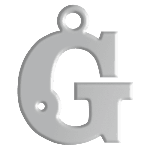 G Initial Pendant