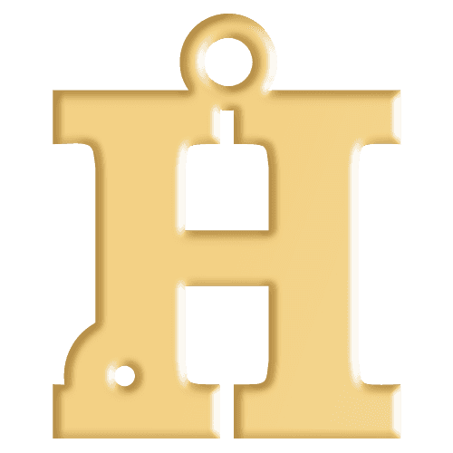 H Initial Pendant