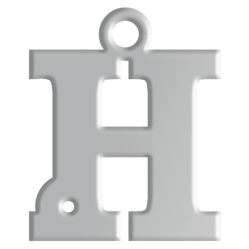 H Initial Pendant