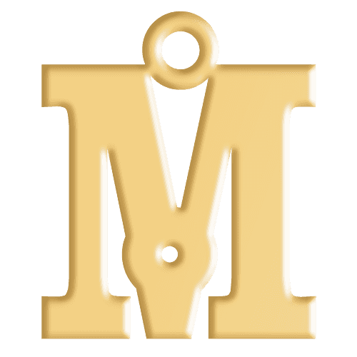 M Initial Pendant