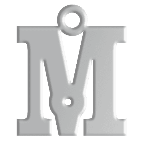 M Initial Pendant