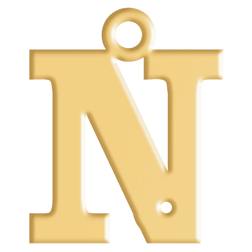 N Initial Pendant