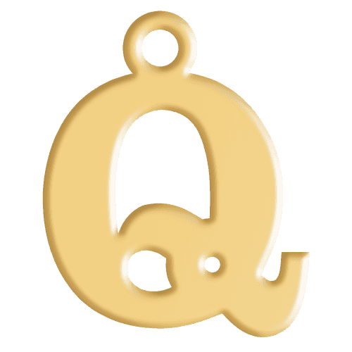 Q Initial Pendant