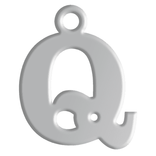 Q Initial Pendant